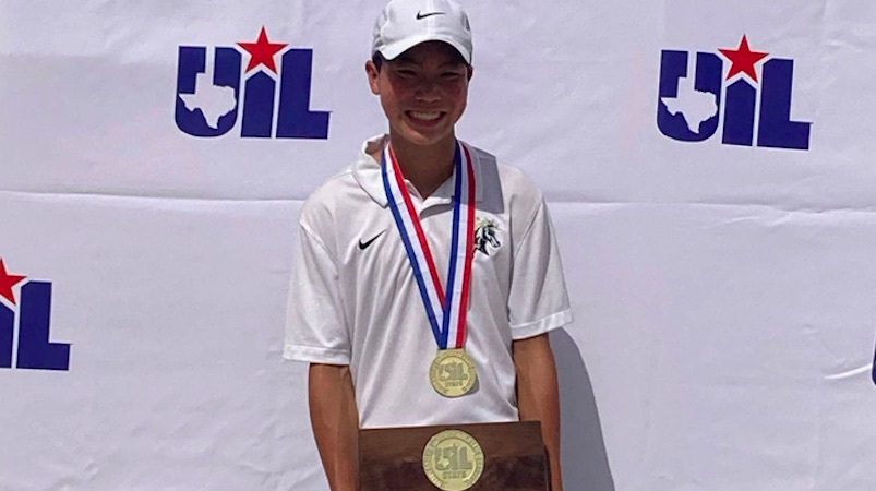 Nathan Tserng wins state in tennis for Frisco’s Lebanon Trail