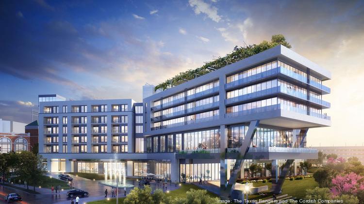 One Rangers Way Rendering. | Image by The Cordish Companies and The Texas Rangers via The Dallas Business Journal
