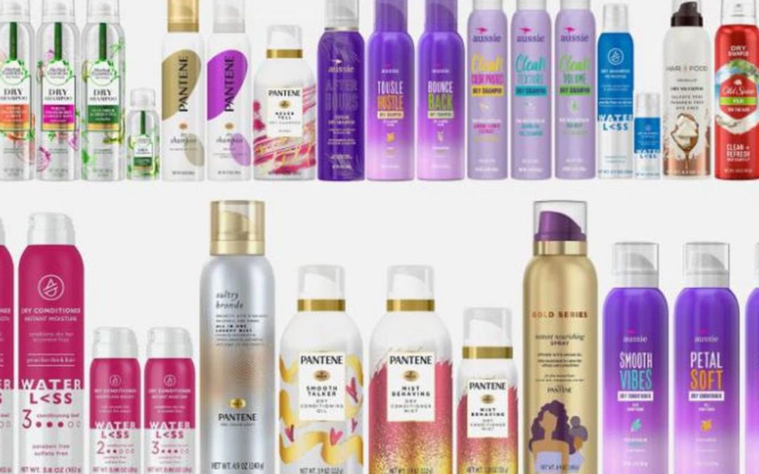 Dry Shampoos Voluntarily Recalled Due to Carcinogens