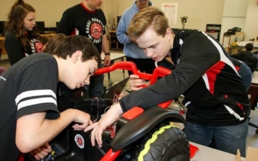 High School Robotics Team Build Wheelchairs