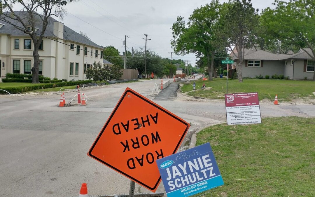 Street Construction Frustrates Dallas Neighborhood