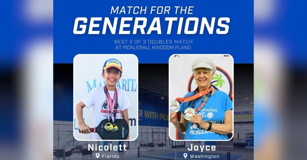 Pickleball Match Brought Together Two Unlikely Partners