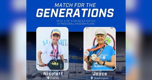 Pickleball Match Brought Together Two Unlikely Partners