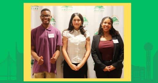 Inaugural Recipients of Dallas Bright Futures Scholarship Honored