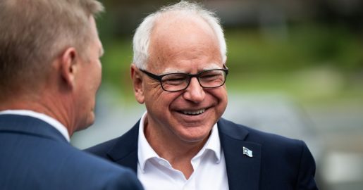 Harris Selects Minnesota Gov. Tim Walz As Running Mate