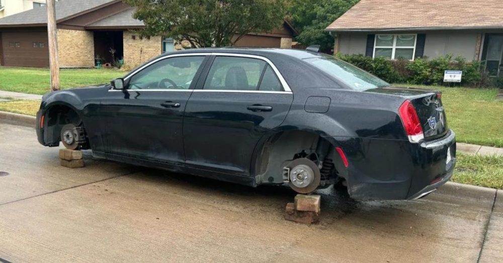 Brazen Wheel, Tire Thefts Surge In Lewisville