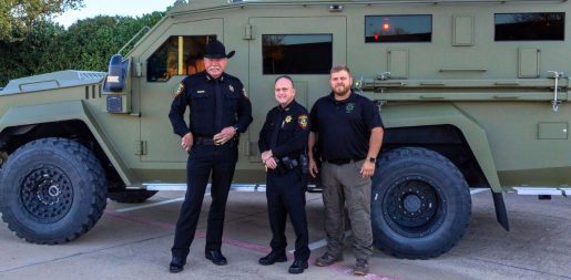 Tarrant County Sheriff’s Office Gets New Armored Vehicle