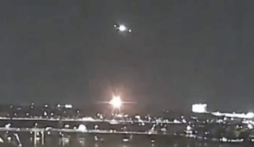 WATCH: Passenger Jet Collides With Army Blackhawk Helicopter, Explodes In Fireball Near D.C.