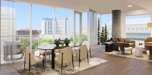 Luxury 31-Story Tower In Uptown Nears Completion